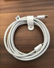 華為原裝6A數據線(xiàn) USB Type-A轉USB Type-C/1m線(xiàn)長(cháng)/支持66W（11V6A）充電 白色CC790 曬單實(shí)拍圖