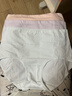 都市麗人A類(lèi)嬰兒棉高腰內褲女全純棉10A抑菌加長(cháng)襠收腹提臀大碼內褲XL 曬單實(shí)拍圖