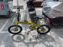 鳳凰超輕鋁合金折疊自行車(chē)小型青少年成人變速便攜單車(chē) 輕奢金+正新輪胎 20英寸 全鋁車(chē)身+禧瑪諾8級定位變速 曬單實(shí)拍圖