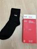 貓人男士襪子男夏季純棉100%中筒襪男襪防臭吸汗商務(wù)棉襪黑色5雙 曬單實(shí)拍圖