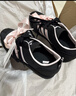 adidas「冰淇淋T頭鞋」VS JOG 2.0薄底運動(dòng)鞋男女阿迪達斯輕運動(dòng)   黑色/淺粉 (推薦女生選小半碼)   38.5 曬單實(shí)拍圖