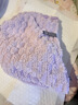 蕉下云朵絨干發(fā)帽5A抗菌長(cháng)發(fā)強吸水加厚速干包頭巾洗頭擦頭發(fā)家用 淡藤紫 曬單實(shí)拍圖