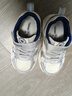 泰蘭尼斯春季兒童運動(dòng)鞋百搭男童跑步鞋女童輕便防滑老爹鞋白/銀色26碼 曬單實(shí)拍圖