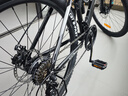 京東京造 XC300山地自行車(chē)鋁合金禧瑪諾21速機械碟剎成年人學(xué)生17寸瑪瑙黑 曬單實(shí)拍圖