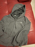 蓋璞女裝秋季款刺繡logo坑條拉鏈連帽針織衫合身外套829158 曬單實(shí)拍圖