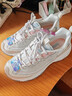 斯凱奇（Skechers）奶茶熊女鞋春厚底老爹鞋軟底百搭熊貓鞋休閑運動(dòng)鞋149238 36.5 曬單實(shí)拍圖