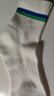 尤尼克斯YONEX羽毛球襪吸汗透氣運動(dòng)襪男款145134BCR白三雙裝 曬單實(shí)拍圖