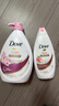 多芬櫻花滋養沐浴露套裝櫻花1kg+彈潤300g 持久留香(新老包裝隨機) 曬單實(shí)拍圖