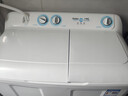 海爾（Haier）半自動(dòng)雙桶雙缸洗衣機 12KG大容量  強力去污洗大件 一級能效家電國家補貼以舊換新 XPB120-81D2 曬單實(shí)拍圖