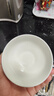 潔雅杰陶瓷碗中式白瓷小碗家用4.5英寸米飯碗喝湯碗面碗套裝10只裝 曬單實(shí)拍圖