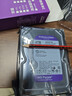 西部數據（WD）4TB 監控級機械硬盤(pán) WD Purple 西數紫盤(pán) SATA 128MB CMR垂直 安防存儲 3.5英寸 WD44PURZ 曬單實(shí)拍圖