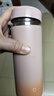米家保溫杯彈蓋保溫杯保冷杯480ml旅行便攜不銹鋼車(chē)載水杯竹綠色 曬單實(shí)拍圖