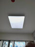 歐普照明（OPPLE）吸頂燈全光譜護眼微棱鏡防眩智能LED客廳燈燈具包安裝 光X-PRO白 曬單實(shí)拍圖