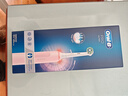 歐樂(lè )B3D聲波Pro4/P4000成人電動(dòng)牙刷深度清潔圓頭送男友女士情侶新人生日禮物 Pro4Ultra粉色（3刷頭+4模式） 曬單實(shí)拍圖