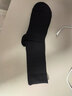 浪莎襪子男士長(cháng)襪純棉抑菌春秋冬季透氣全棉小腿襪黑白色高筒商務(wù)男襪 曬單實(shí)拍圖
