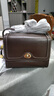 URBAN REVIVO2026夏季新款女士復古小馬掛件斜挎包UAYB60010 深咖棕 曬單實(shí)拍圖
