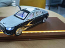 RWTW車(chē)模奔馳邁巴赫s680汽車(chē)模型仿真合金收藏擺件玩具送男友生日禮物 邁巴赫S680【黑白】 立標 轎車(chē) 曬單實(shí)拍圖