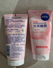 妮維雅（NIVEA）溫和滋潤洗面奶晶純煥亮泡沫潔面乳150g雙支套裝禮物送女生 曬單實(shí)拍圖