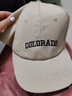 【COLO】鴨舌帽男女同款戶(hù)外休閑顯臉小遮陽(yáng)帽子韓版潮棒球帽 卡其色 曬單實(shí)拍圖