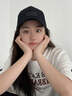 貓人帽子女士棒球帽女款鴨舌帽女韓版潮百搭休閑女遮陽(yáng)帽太陽(yáng)帽 黑色 曬單實(shí)拍圖