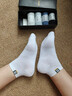 夢(mèng)特嬌襪子男夏季100%純棉10A抗菌防臭短襪艾草精油襪休閑運動(dòng)透氣船襪 曬單實(shí)拍圖