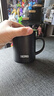 膳魔師（THERMOS）保溫杯340m男女士?jì)和R克咖啡杯伴手禮生日禮物JDG-351 黑色 曬單實(shí)拍圖