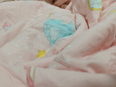 羅萊兒童嬰兒A類(lèi)可機洗純棉空調被兒童夏涼被幼兒園夏被小被子120*150cm 曬單實(shí)拍圖