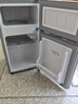 志高（CHIGO）小冰箱迷你小型家用冷藏冷凍兩用宿舍出租房用雙門(mén)辦公室電冰箱節能省電 【凈化除味】48L銀色【一級能效丨全國聯(lián)?！?曬單實(shí)拍圖