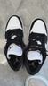 耐克NIKE休閑鞋男女熊貓AJ 1喬丹JORDAN 1運動(dòng)鞋DC0774-101黑白38.5 曬單實(shí)拍圖