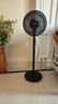 美的（Midea）【超級單品】七葉輕音立式電風(fēng)扇家用柔風(fēng)落地扇臺式桌面小型風(fēng)扇大風(fēng)量節能搖頭宿舍電扇 SAF30AB 曬單實(shí)拍圖