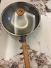 福妻（FUTSUMA）純鈦炒鍋無(wú)涂層防粘鍋家用廚房炒菜鍋具多功能超輕鈦鍋燃氣灶專(zhuān)用 整鍋純鈦無(wú)夾層小圓底 30cm 曬單實(shí)拍圖
