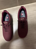 足力健老人鞋夏季鞋子女款輕便軟底板鞋旅游鞋休閑平底鞋女 6228K酒紅40 曬單實(shí)拍圖