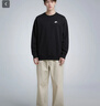 耐克(NIKE)男春秋圓領(lǐng)衛衣 休閑運動(dòng) 時(shí)尚簡(jiǎn)約FN3889-010黑 L 曬單實(shí)拍圖