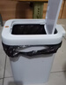 佳幫手腳踏垃圾桶10.4L家用腳踩+手按雙開(kāi)蓋廚房衛生間廁所客廳臥室帶蓋 曬單實(shí)拍圖