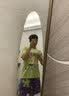 JaetinWsinn睡衣男士夏季純棉短袖薄款青少年卡通海綿寶寶夏天大碼家居服套裝 99564# XL 標準【170-175CM 130-150斤】 曬單實拍圖