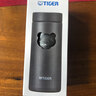 虎牌（TIGER）輕量不銹鋼保冷保溫杯水杯啞光質(zhì)感烤漆工藝MMZ-A352-KG黑色350ML 曬單實(shí)拍圖