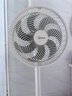 美的（Midea）電風(fēng)扇 家用七葉立式落地扇宿舍臥室輕音節能搖頭桌面小風(fēng)扇大風(fēng)力空氣循環(huán)風(fēng)扇 SAF30AC  曬單實(shí)拍圖