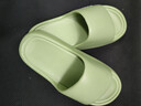 利達妮（TZLDN）踩屎感拖鞋女士2026新款夏季外穿防滑防臭室內居家用厚底涼拖鞋男 綠色 38-39 【適合37-38】 曬單實(shí)拍圖