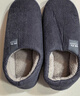 回力全包棉鞋男女士室內外穿冬季防滑棉拖鞋HLX0233灰色44-45碼 曬單實(shí)拍圖