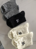 貓人女士襪子女【100%純棉】春夏中筒襪蝴蝶結刺繡木耳邊堆堆長(cháng)襪5雙 曬單實(shí)拍圖