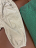 優(yōu)衣庫嬰幼兒寶寶燈芯絨長(cháng)褲/寬松休閑褲褲子478838 31 米色 90 曬單實(shí)拍圖