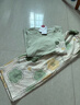 芬騰睡衣女【100%純棉】薄款圓領(lǐng)可外穿新品家居服套裝高級感 淺綠 M 曬單實(shí)拍圖