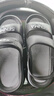 森馬（senma）森馬拖鞋男夏季踩屎感外穿運動(dòng)防滑涼鞋兩用涼拖 黑灰 42-43 曬單實(shí)拍圖