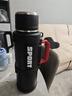 柏邦保溫保冷杯大容量不銹鋼制冷保溫壺便攜車(chē)載家用戶(hù)外男士運動(dòng)水壺 【冰爽一夏】黑2L約4瓶水+背帶 72小時(shí)保溫保冷【316不銹鋼】 曬單實(shí)拍圖
