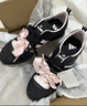 adidas「冰淇淋T頭鞋」VS JOG 2.0薄底運動(dòng)鞋男女阿迪達斯輕運動(dòng)   黑色/淺粉 (推薦女生選小半碼)   38.5 曬單實(shí)拍圖