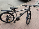 飛鴿鋁合金山地車(chē)禧瑪諾變速單車(chē)自行車(chē)大學(xué)生青少年越野車(chē)內走線(xiàn) 鈦金灰【鋁合金車(chē)架+全軸承】 24寸（適合145cm-165cm) 27速禧瑪諾變速器油剎 曬單實(shí)拍圖