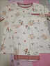浪莎（LangSha）純棉睡衣2026年新款少女卡通套裝夏季短袖七分褲可外穿薄款家居服 67X441 M 曬單實(shí)拍圖