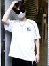 WYKZ夏季短袖t恤男士2026新款重磅潮牌青少年簡(jiǎn)約潮流痞帥寬松半袖衫 白色 XL 曬單實(shí)拍圖