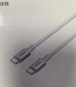 綠聯(lián)雙頭Type-C數據線(xiàn)PD100W/88W超級快充ctoc適用華為榮耀小米蘋(píng)果17/16e/15平板筆記本電腦車(chē)載2米 曬單實(shí)拍圖