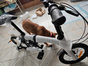 京東京造 F6折疊自行車(chē)禧瑪諾7速鋁合金16英寸成年人學(xué)生通勤單車(chē)太空灰 曬單實(shí)拍圖